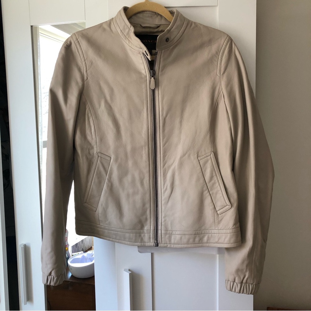 Coach | leather jacket